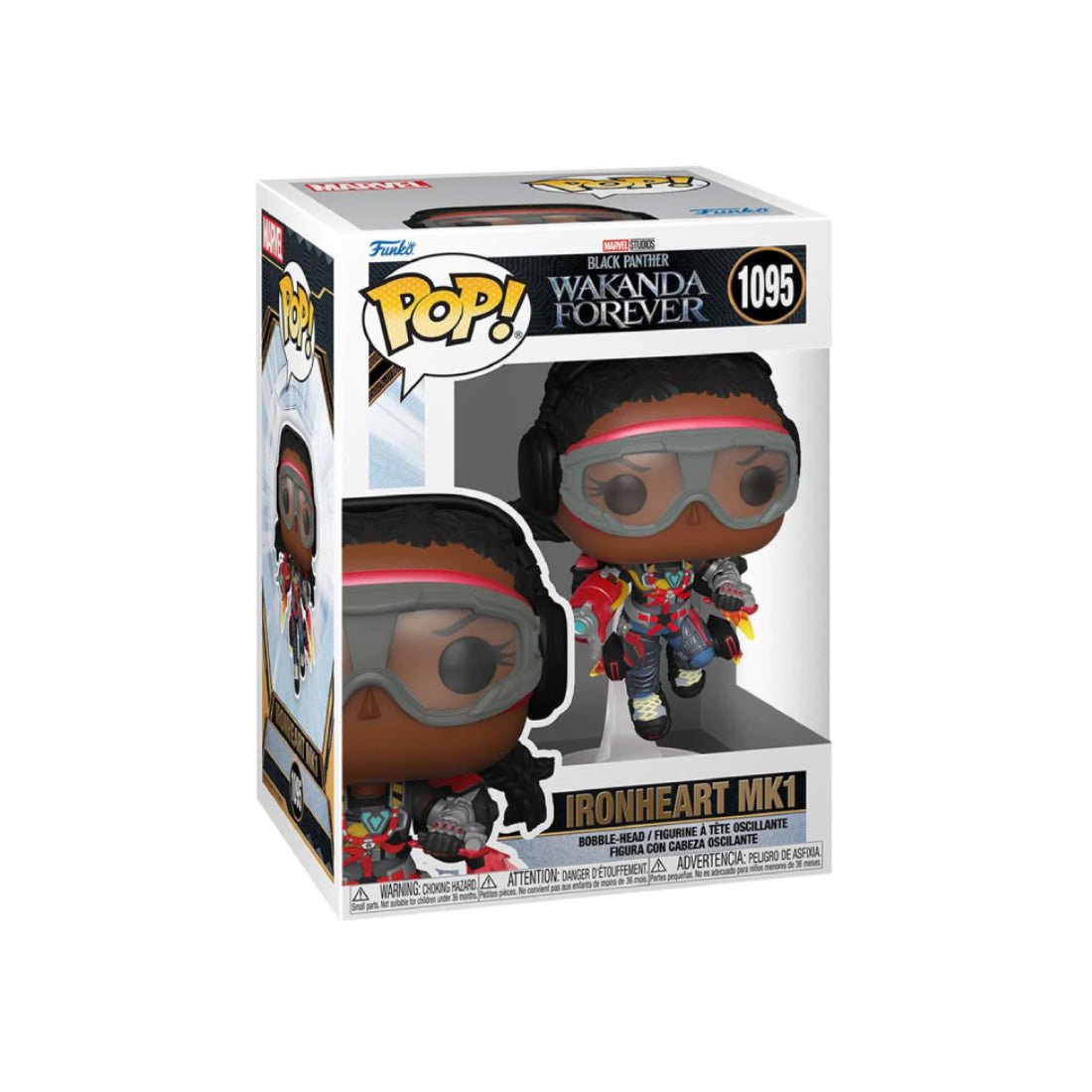 Funko Pop! Marvel: Black Panther Wakanda Forever - Ironheart MK I #1095 - دمية - Store 974 | ستور ٩٧٤