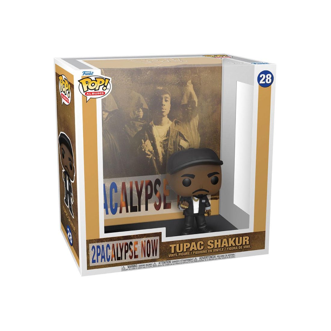 Funko Pop! Albums: 2Pacalypse Now - Tupac Shakur #28 - دمية - Store 974 | ستور ٩٧٤