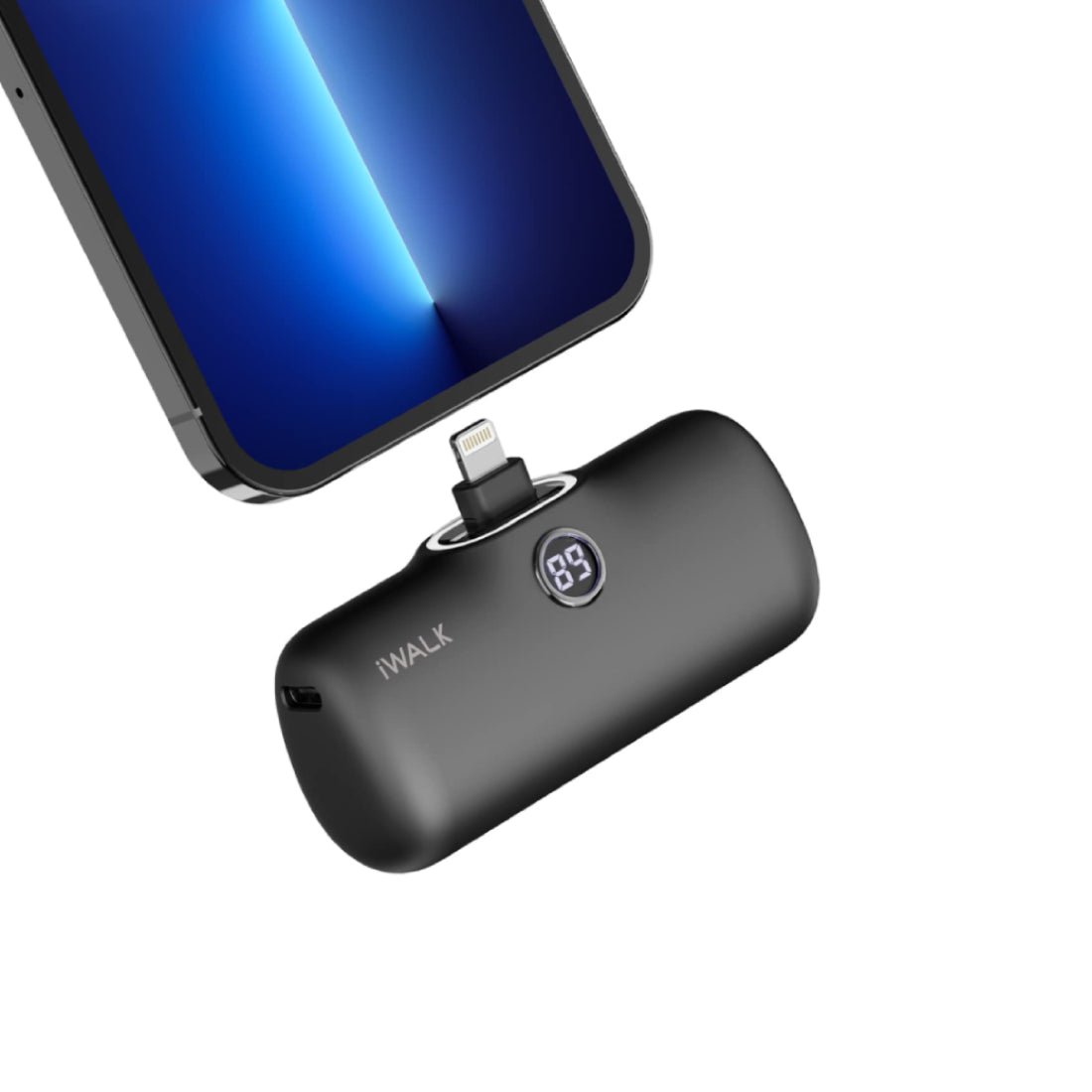 iWalk Portable Charger 4800mAh Power Bank - Black - مزود طاقة - Store 974 | ستور ٩٧٤