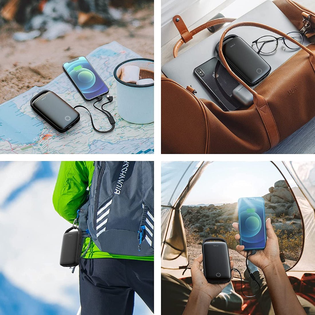 iWalk Portable Charger 20000mah Power Bank - Black - مزود طاقة iWalk Portable Charger 20000mah Power Bank - Black - مزود طاقة