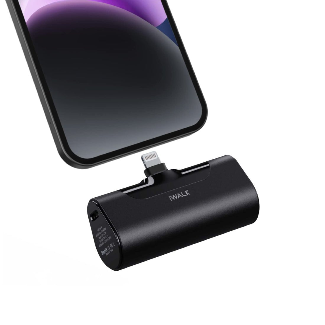 Iwalk Link Me 4 4500mAh Power Bank - Black - mزod طaقة