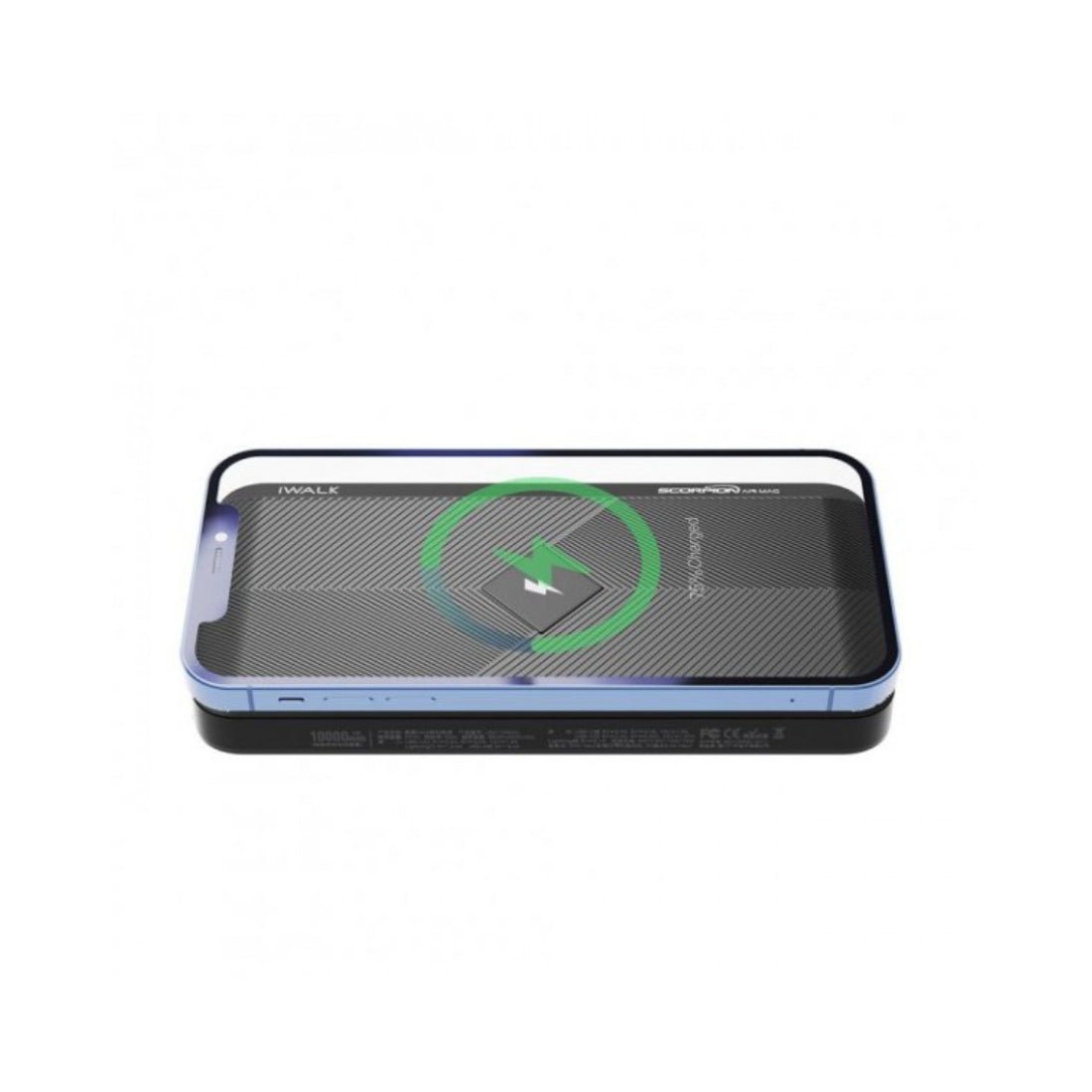 iWalk Scorpion Air Mag 10000mAh Power Bank - Black - مزود طاقة iWalk Scorpion Air Mag 10000mAh Power Bank - Black - مزود طاقة