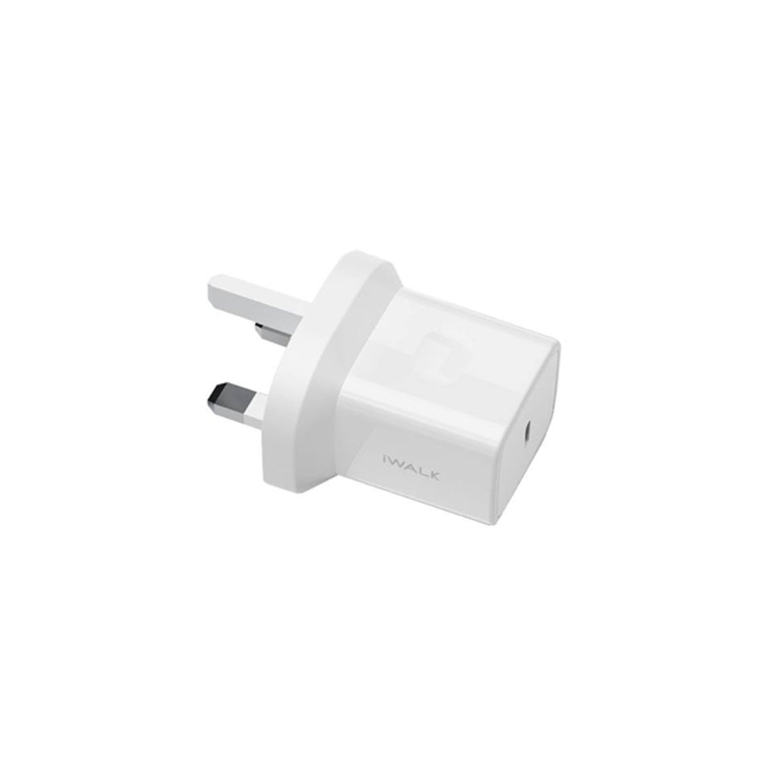 iWalk Leopard 20W Pd Usb-C Travel Charger- White - شاحن iWalk Leopard 20W Pd Usb-C Travel Charger- White - شاحن
