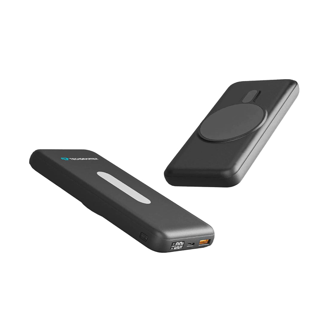 Techsmarter MagBoost 20000mAh Magnetic Wireless Portable Charger - Black - شاحن - Store 974 | ستور ٩٧٤