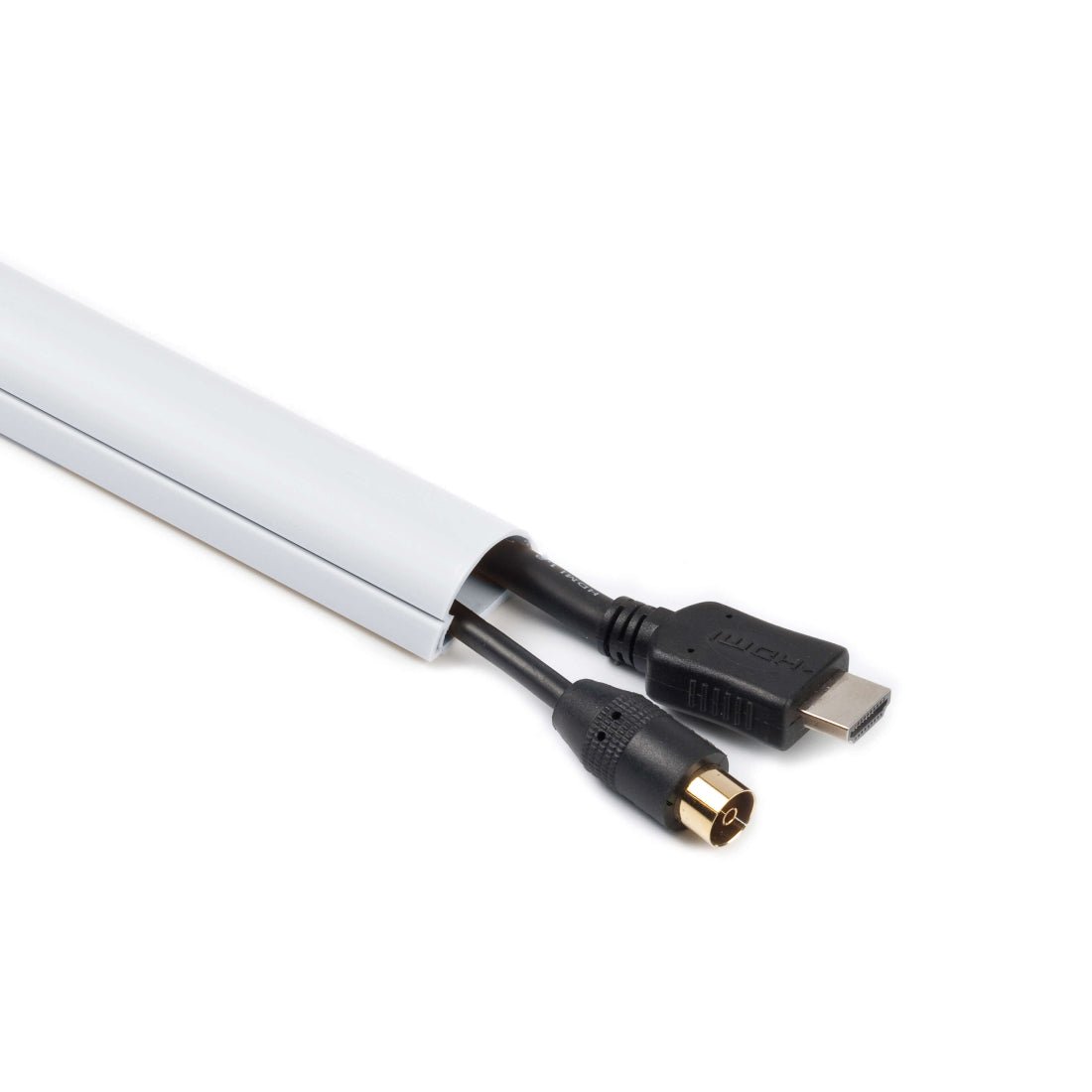 D-Line 30x15mm Trunking Kit - 1m - White - أكسسوارات D-Line 30x15mm Trunking Kit - 1m - White - أكسسوارات