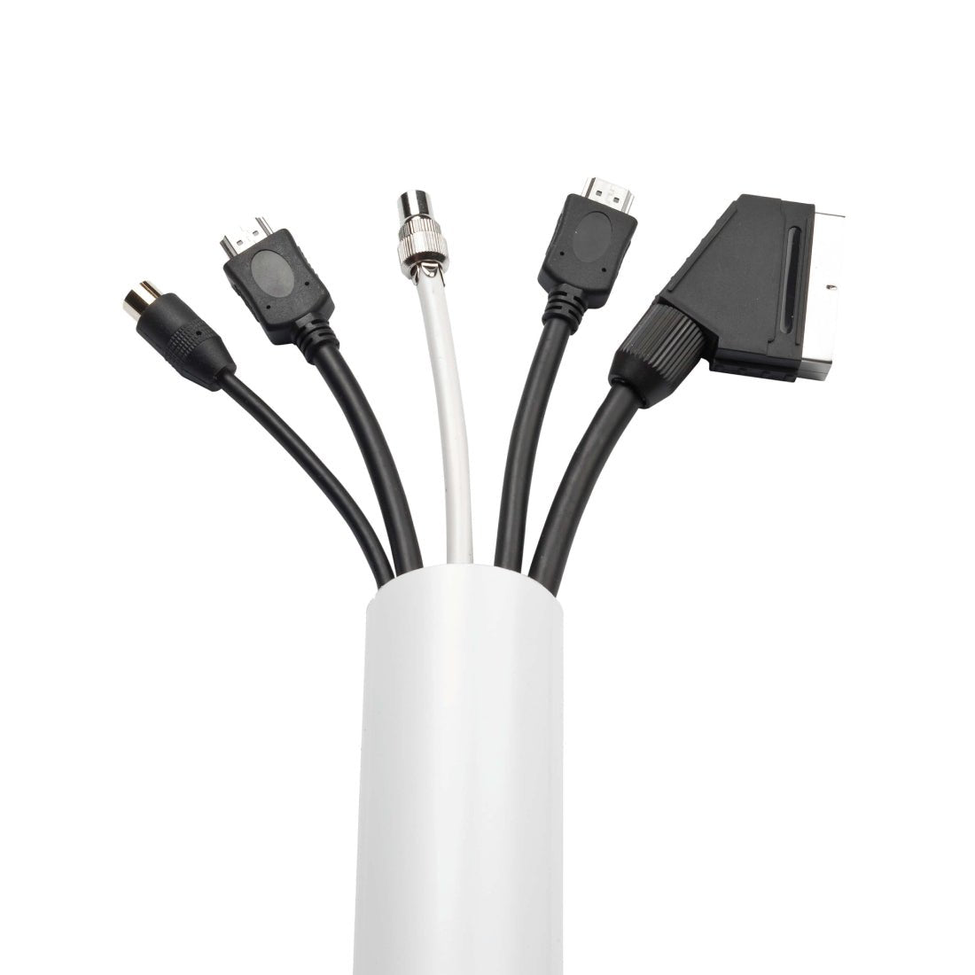 D-Line 50x25mm Trunking Kit - 1m - White - أكسسوارات D-Line 50x25mm Trunking Kit - 1m - White - أكسسوارات