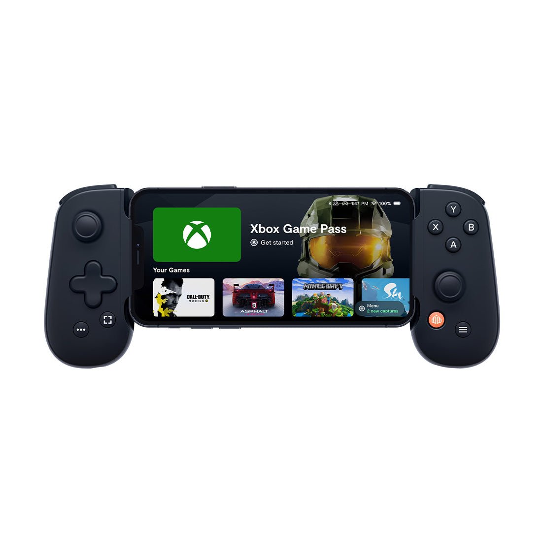 العمود الفقري وحدة تحكم واحدة لنظام iOS - Xbox Edition - Black - و Wحdة tحكm العمود الفقري وحدة تحكم واحدة لنظام iOS - Xbox Edition - Black - و Wحdة tحكm