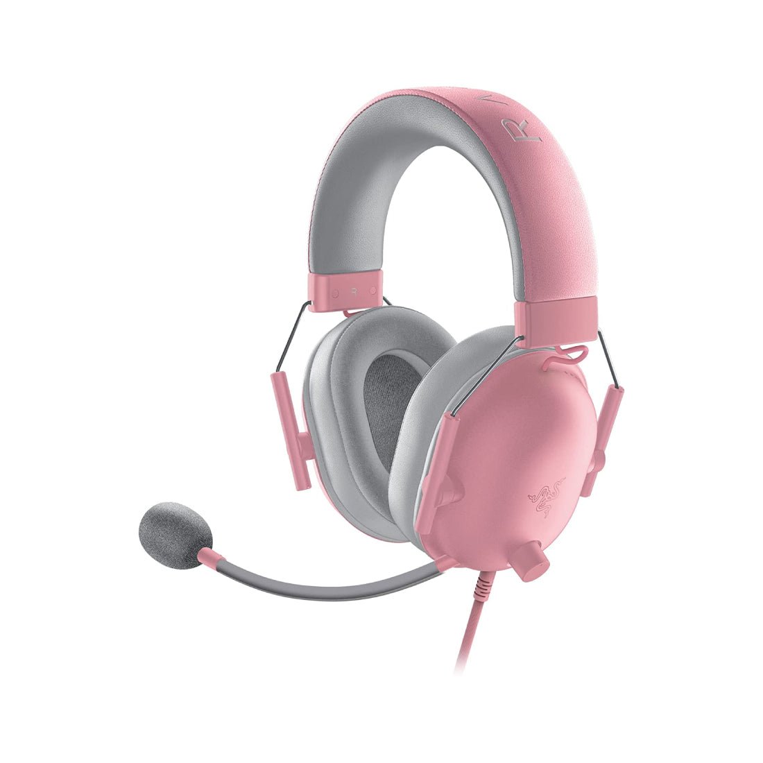 Razer BlackShark V2 X Wired Gaming Headset - Quartz Pink - سماعة - Store 974 | ستور ٩٧٤