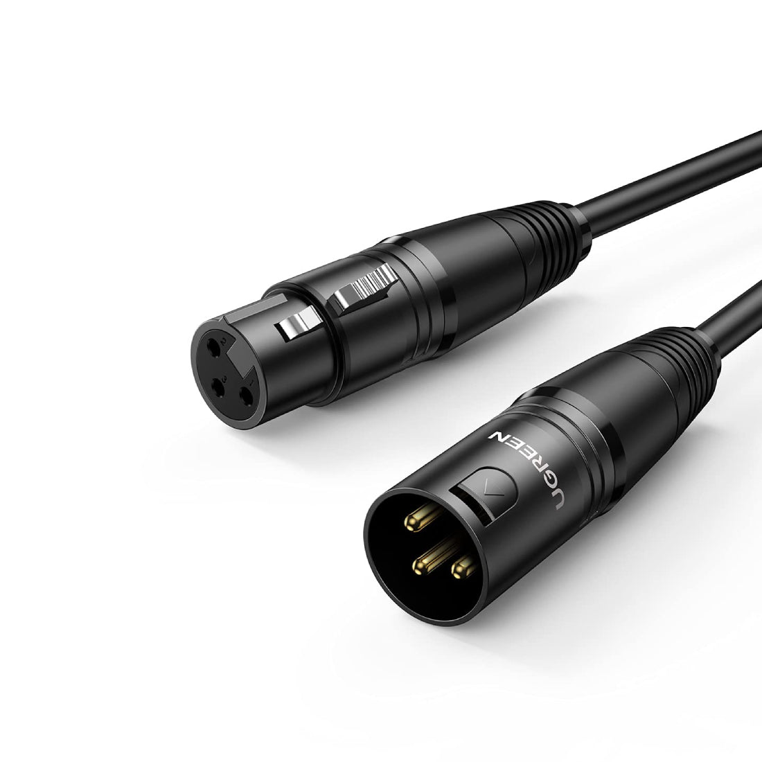 Ugreen XLR Male To Female Cable - 2m - كابل - Store 974 | ستور ٩٧٤