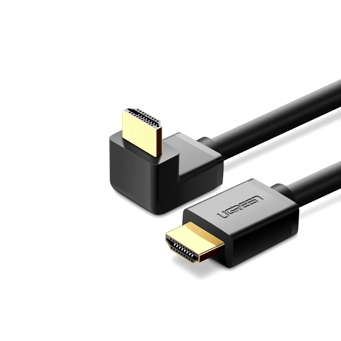 Ugreen 90-Degree Angled 4K HDMI 2.0 Cable - كابل Ugreen 90-Degree Angled 4K HDMI 2.0 Cable - كابل