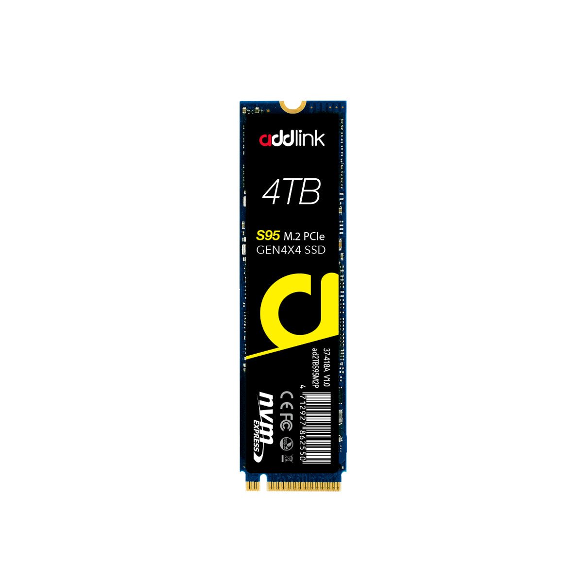 Addlink S95 4TB Internal PCI-E M.2 - مساحة تخزين - Store 974 | ستور ٩٧٤