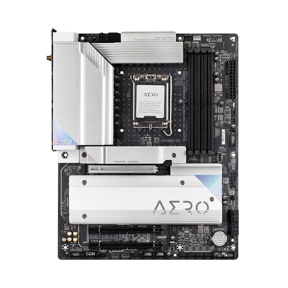 Gigabyte Z790 Aero G WiFi DDR5 LGA 1700 Intel ATX Gaming Motherboard - اللوحة الأم - Store 974 | ستور ٩٧٤