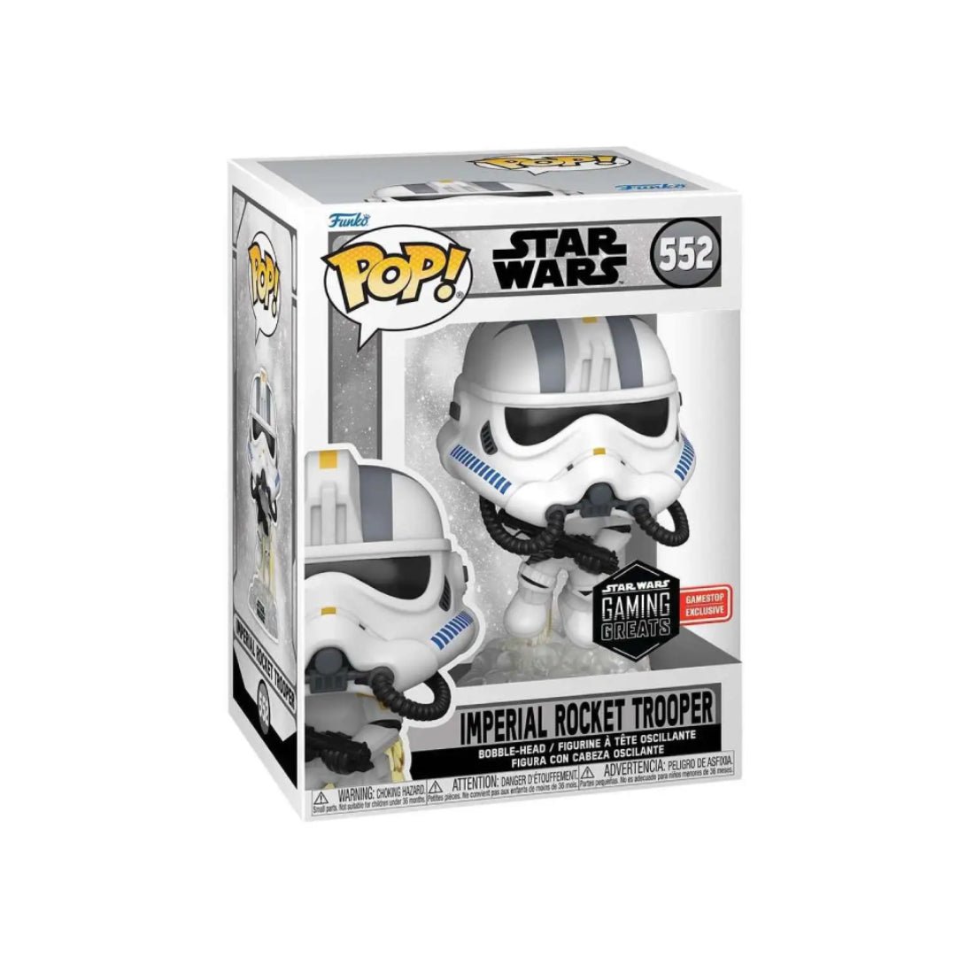 Funko Pop! Star Wars: Battlefront - Rocket Trooper #552 - دمية - Store 974 | ستور ٩٧٤