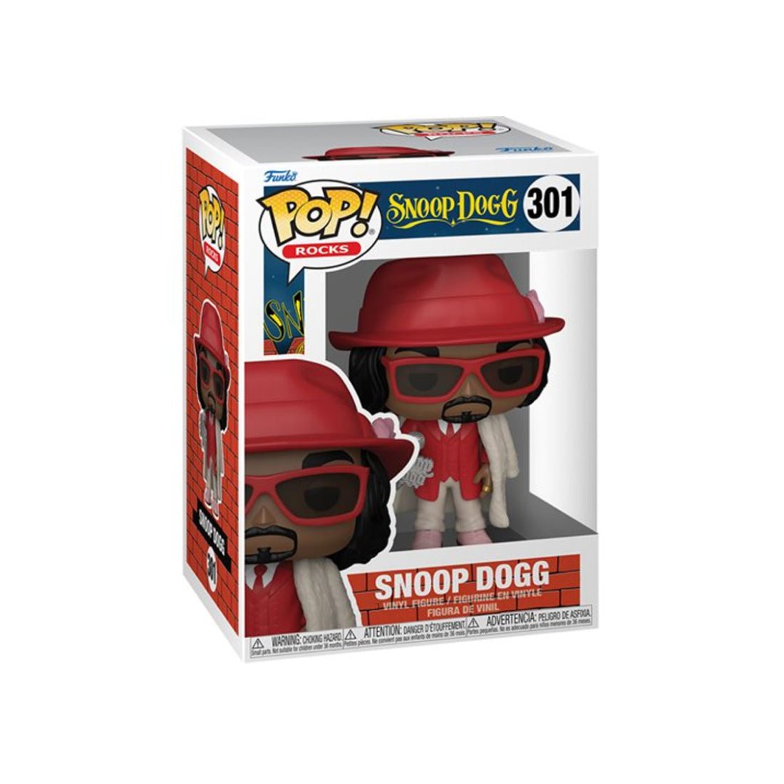 Funko Pop! Rocks - Snoop Dogg with Fur Coat #301 - دمية - Store 974 | ستور ٩٧٤
