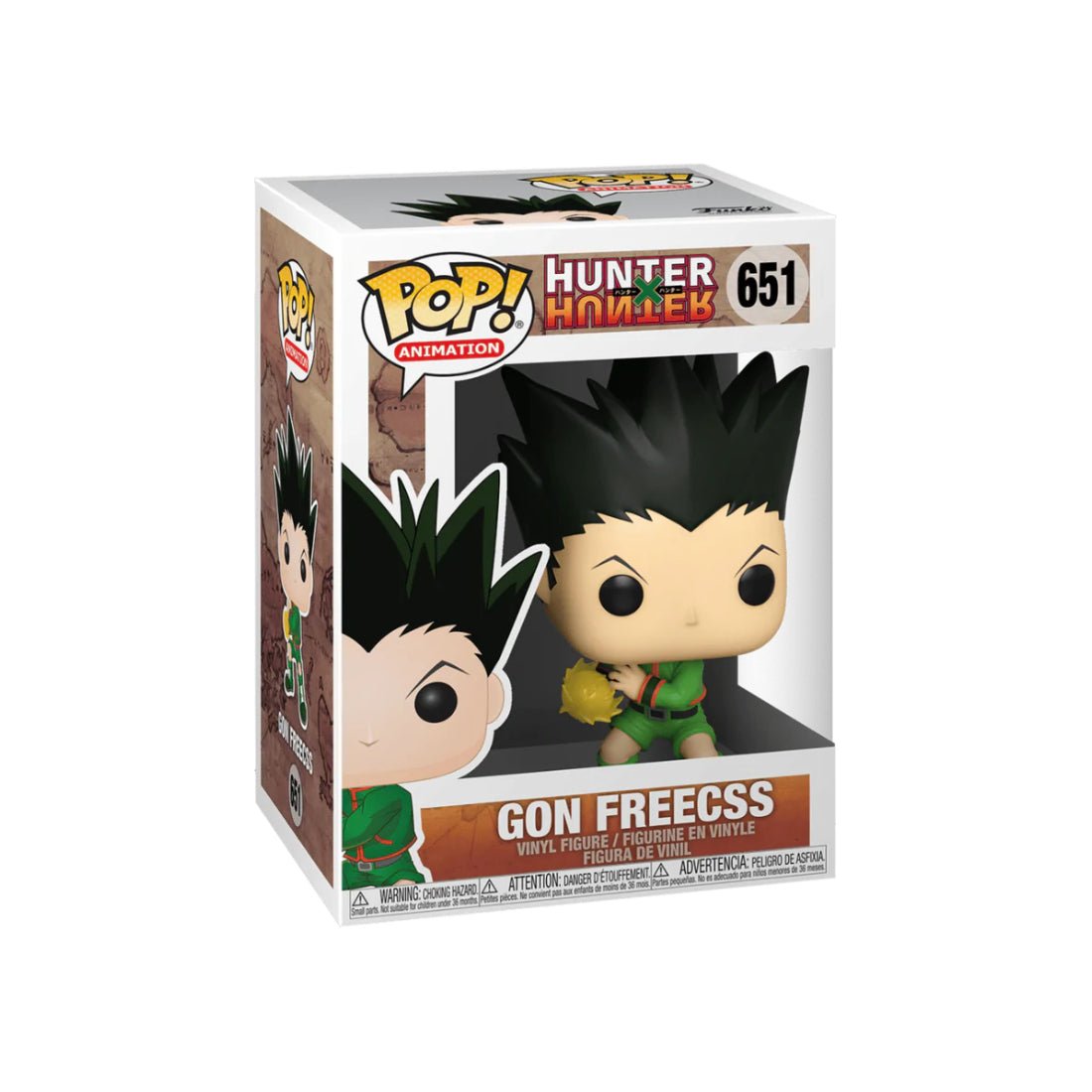 Funko Pop! Animation: HunterxHunter- Gon Freecs #651 - دمية Funko Pop! Animation: HunterxHunter- Gon Freecs #651 - دمية