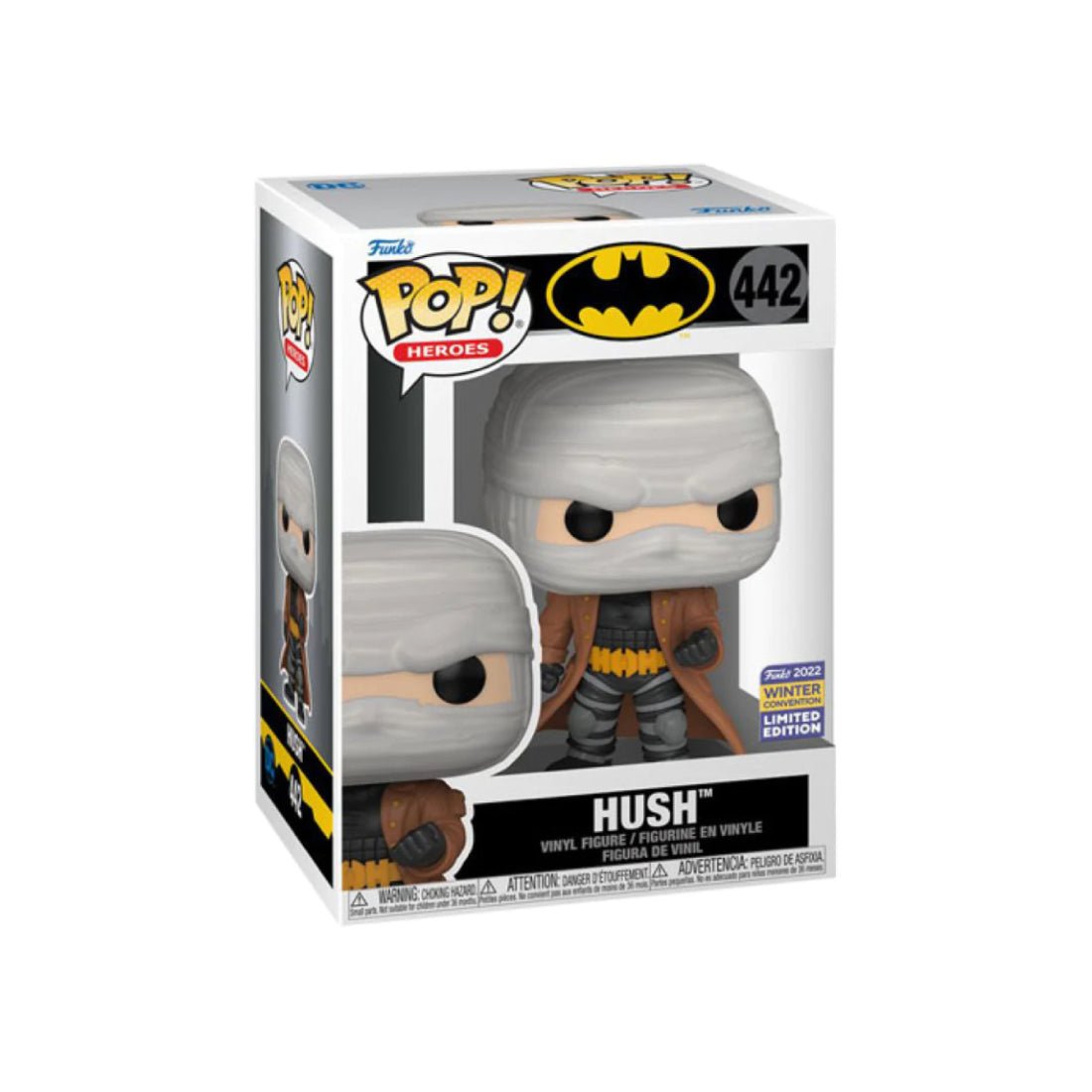 Funko Pop! Heroes: Hush (ECCC'22) #442 - دمية Funko Pop! Heroes: Hush (ECCC'22) #442 - دمية