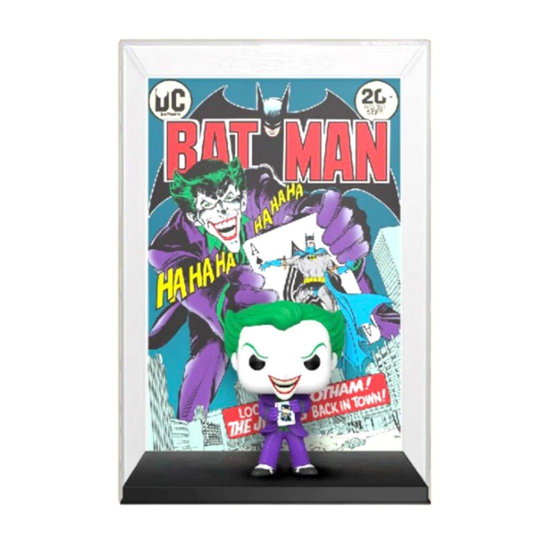 Funko Pop Cover! Heroes: DC - The Joker (ECCC'22) #07 - دمية - Store 974 | ستور ٩٧٤