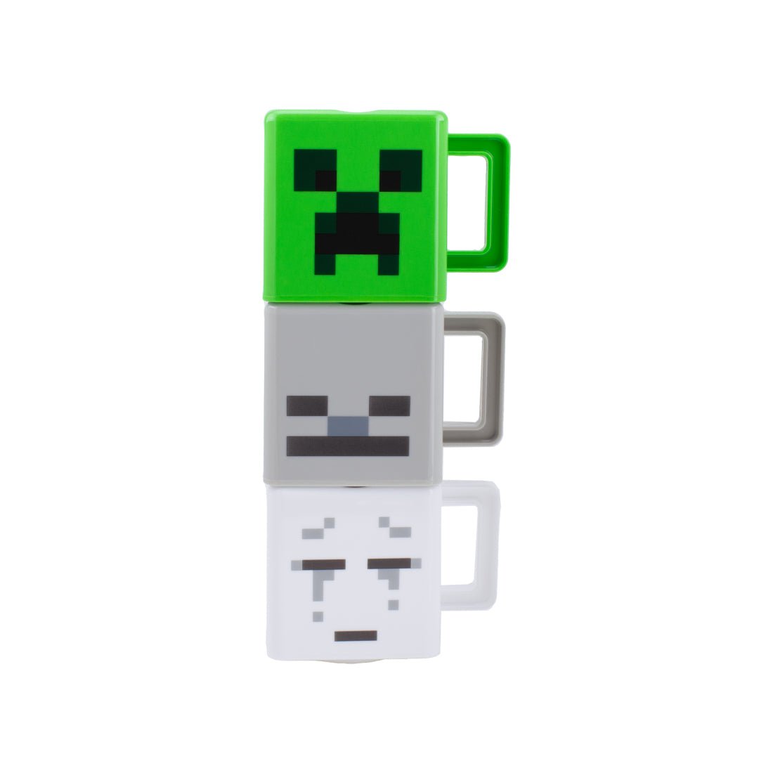 Paladone Minecraft Stacking Mugs Set - أكسسوار - Store 974 | ستور ٩٧٤