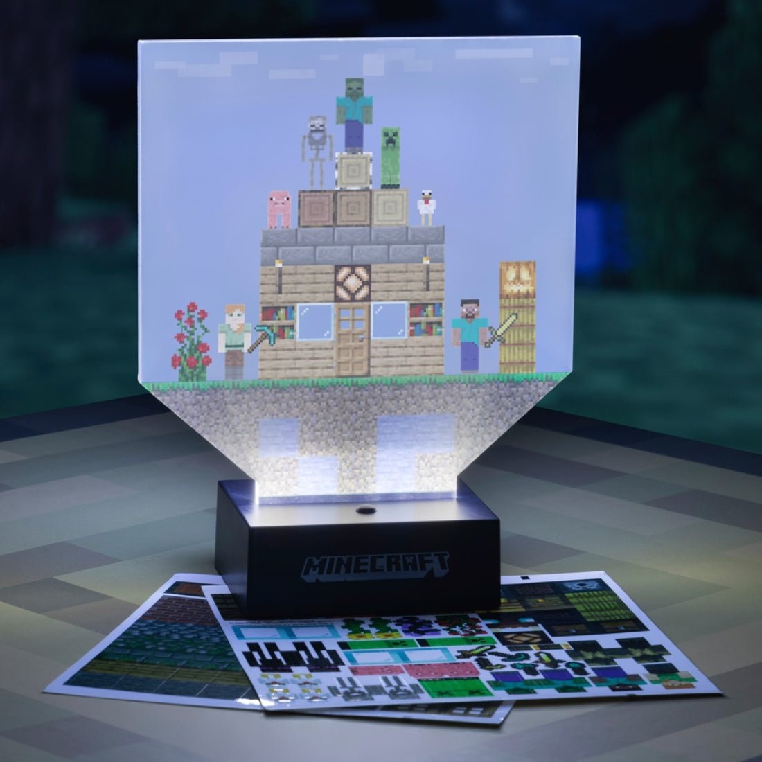 Paladone Minecraft Build a Level Light - إضاءة - Store 974 | ستور ٩٧٤