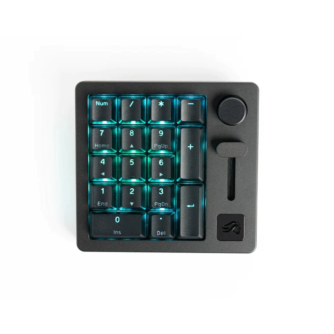 Glorious GMMK Wireless Macro Numpad - Black Slate - لوحة مفاتيح جانبية Glorious GMMK Wireless Macro Numpad - Black Slate - لوحة مفاتيح جانبية