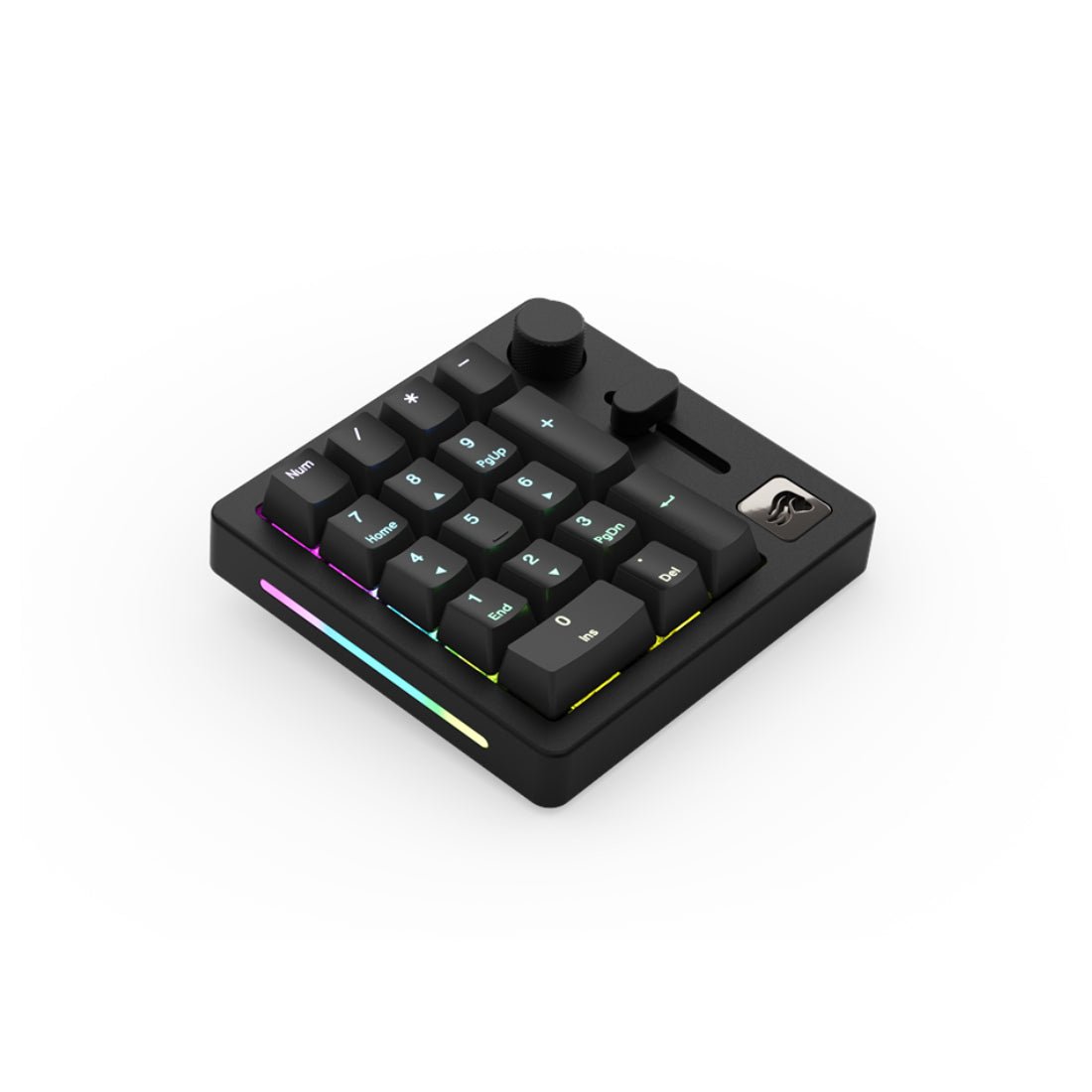 Glorious GMMK Wireless Macro Numpad - Black Slate - لوحة مفاتيح جانبية Glorious GMMK Wireless Macro Numpad - Black Slate - لوحة مفاتيح جانبية