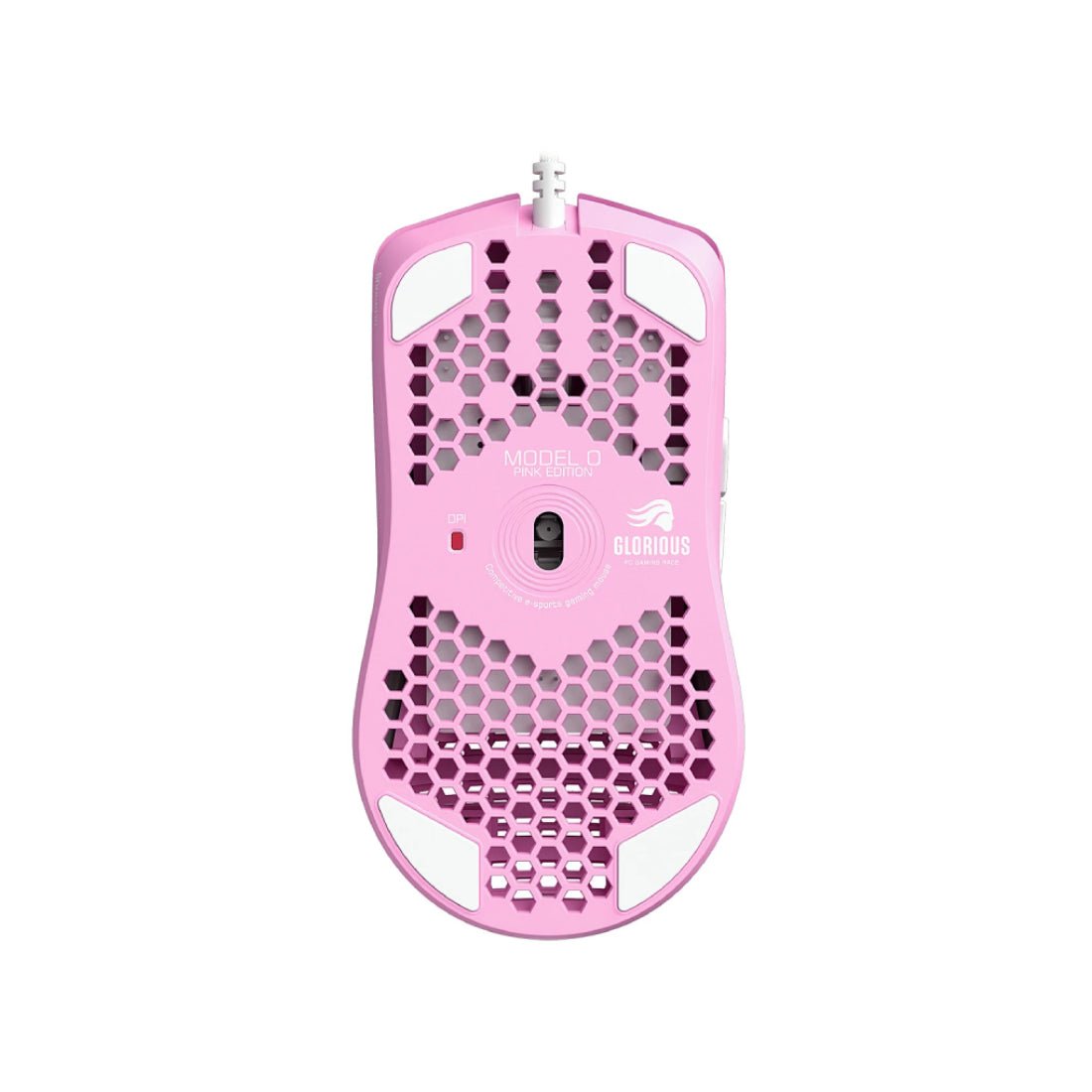 Glorious Gaming Model O Wired Mouse - Pink - فأرة - Store 974 | ستور ٩٧٤