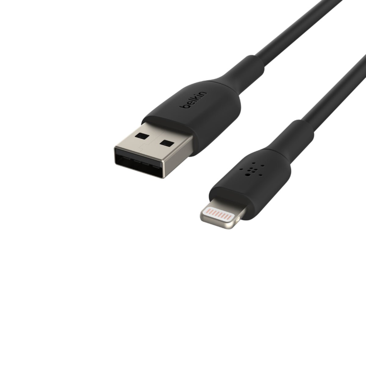 Belkin BoostCharge Lightning To USB-A Cable 1m - Black - كابل شحن - Store 974 | ستور ٩٧٤