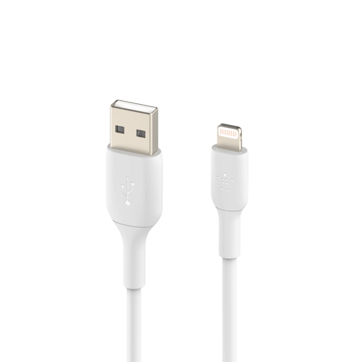 Belkin BoostCharge Lightning To USB-A Cable 2m - White - كابل شحن - Store 974 | ستور ٩٧٤