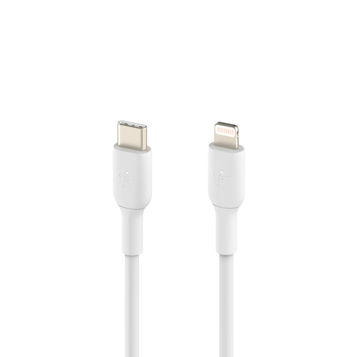 BELKIN BOOSTCHARGE Lightning to USB -C Cable 1M - White - كabl شحn BELKIN BOOSTCHARGE Lightning to USB -C Cable 1M - White - كabl شحn