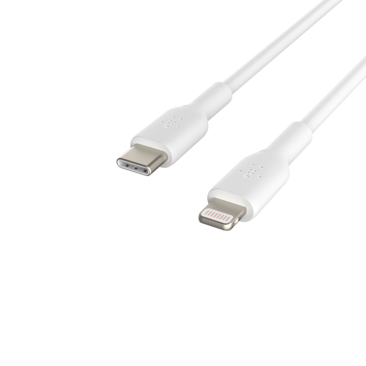 Belkin BoostCharge Lightning To USB-C Cable 1m - White - كابل شحن - Store 974 | ستور ٩٧٤