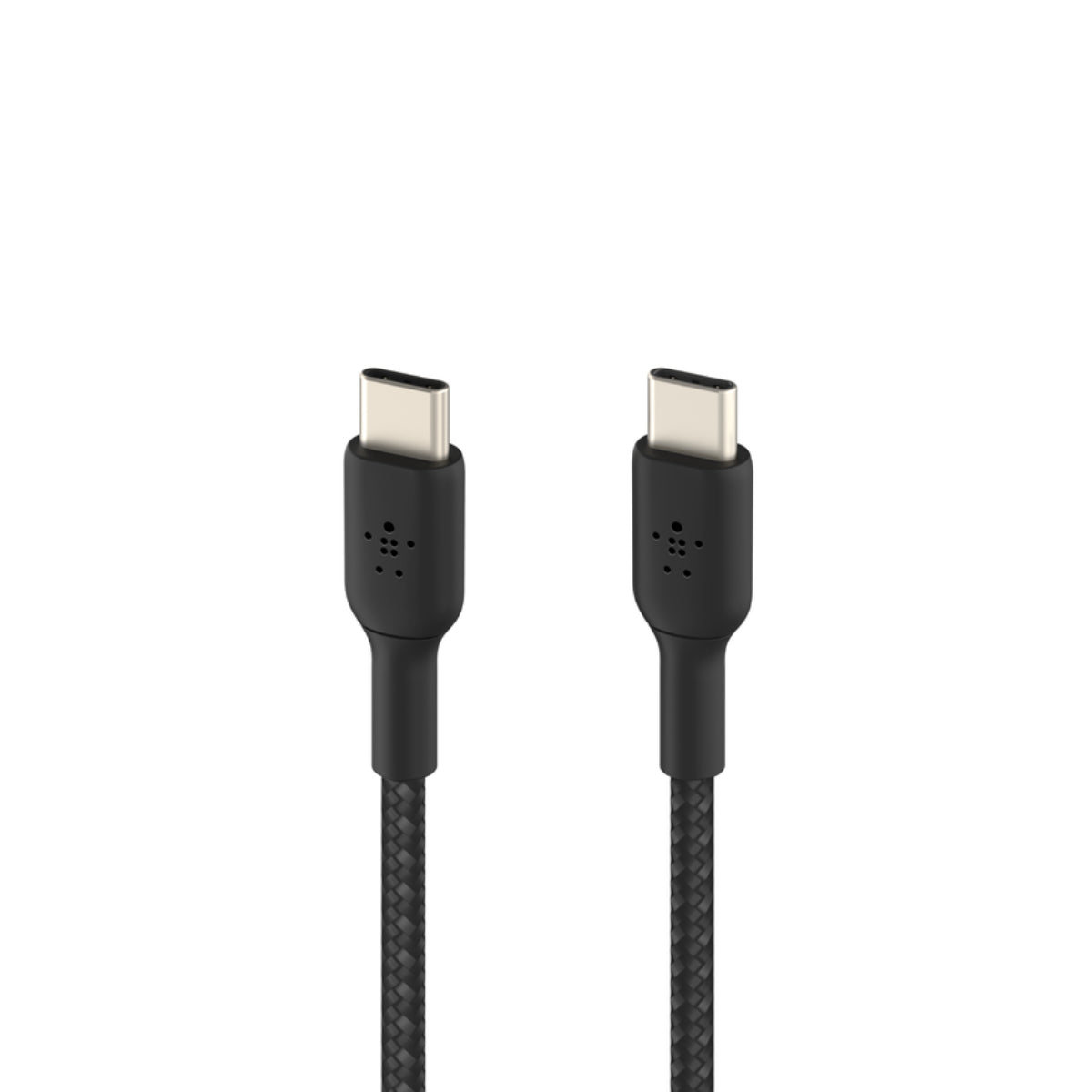 Belkin BoostCharge Braided USB-C To USB-C Cable 1m - Black - كابل شحن - Store 974 | ستور ٩٧٤
