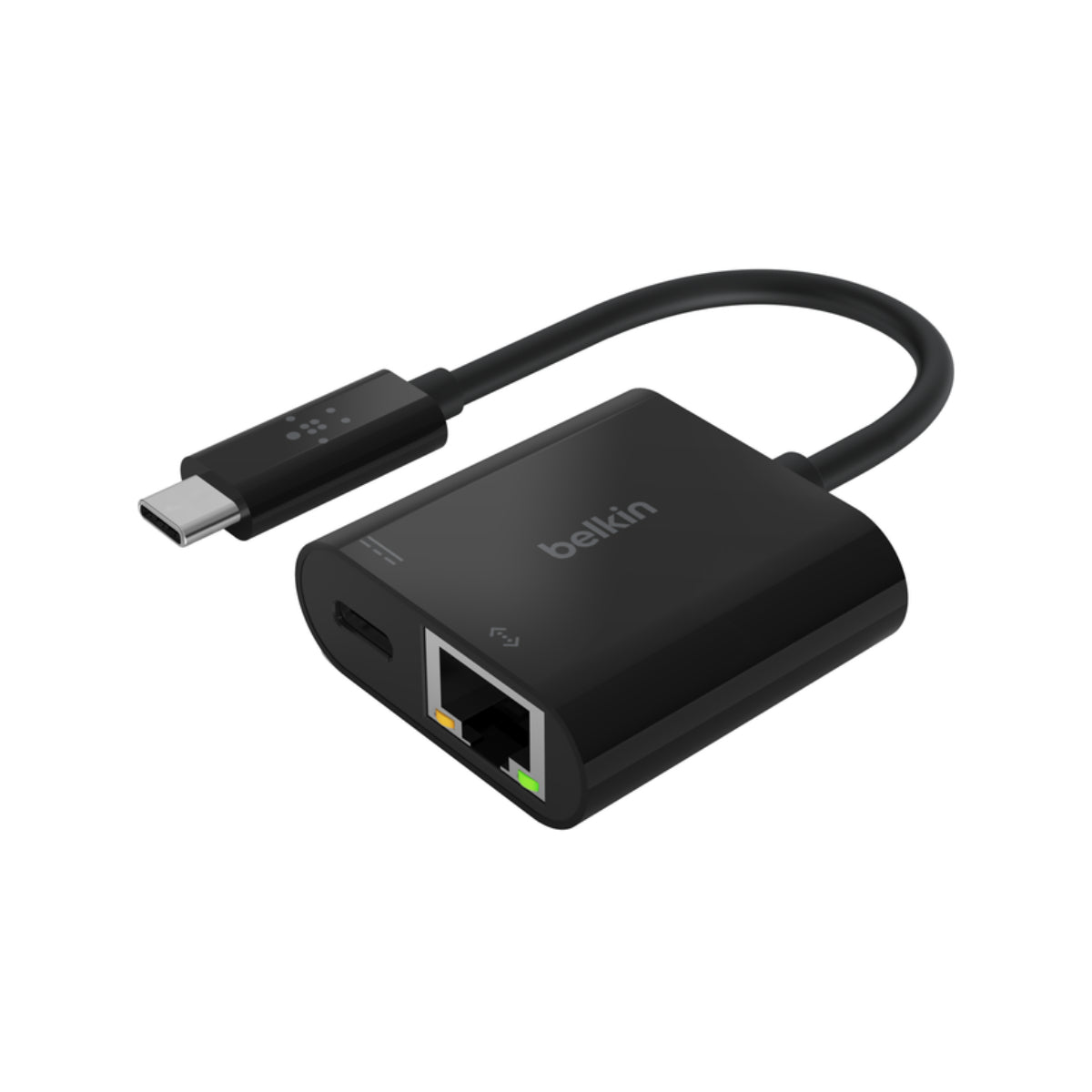 Belkin USB -C إلى Ethernet + Advice Adapter - Black - mحoll Belkin USB -C إلى Ethernet + Advice Adapter - Black - mحoll