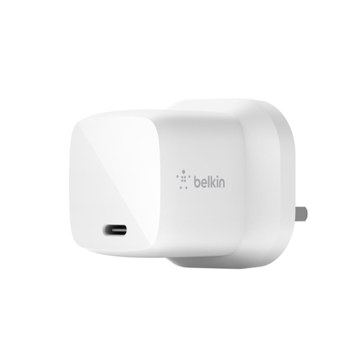 Belkin BoostCharge USB-C PD Wall Charger 30W - White - شاحن - Store 974 | ستور ٩٧٤