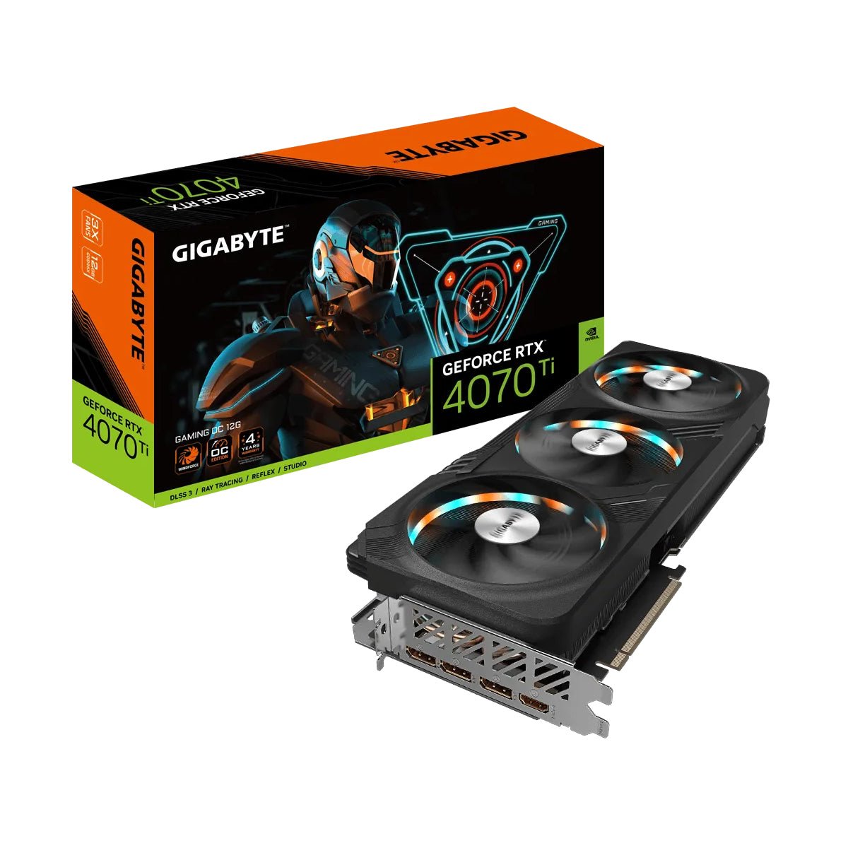 Gigabyte Geforce RTX 4070 TI Gaming OC 12G CARD Gigabyte Geforce RTX 4070 TI Gaming OC 12G CARD