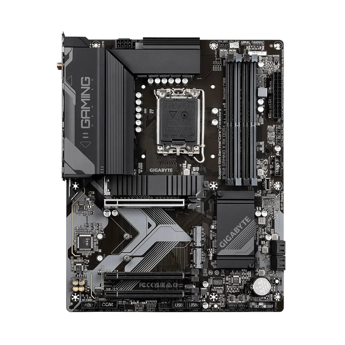 Gigabyte B760 Gaming X DDR4 LGA 1700 Intel 13th Gen ATX Gaming Motherboard - لوحة الأم - Store 974 | ستور ٩٧٤
