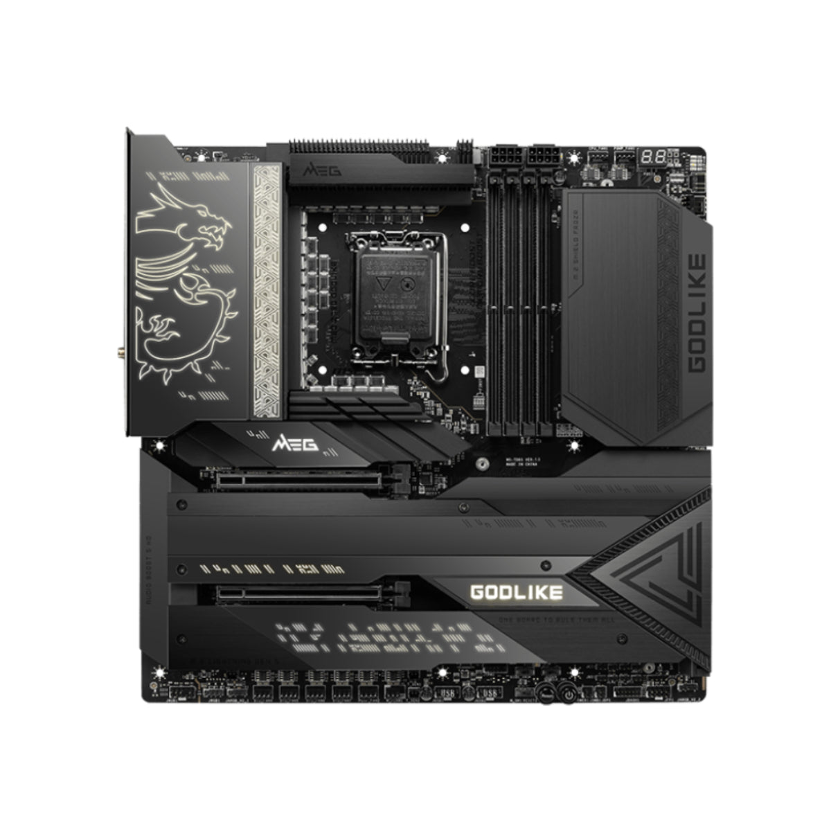 MSI MEG Z790 Godlike WIFI DDR5 LGA1700 Intel E-ATX Gaming Motherboard - اللوحة الأم - Store 974 | ستور ٩٧٤