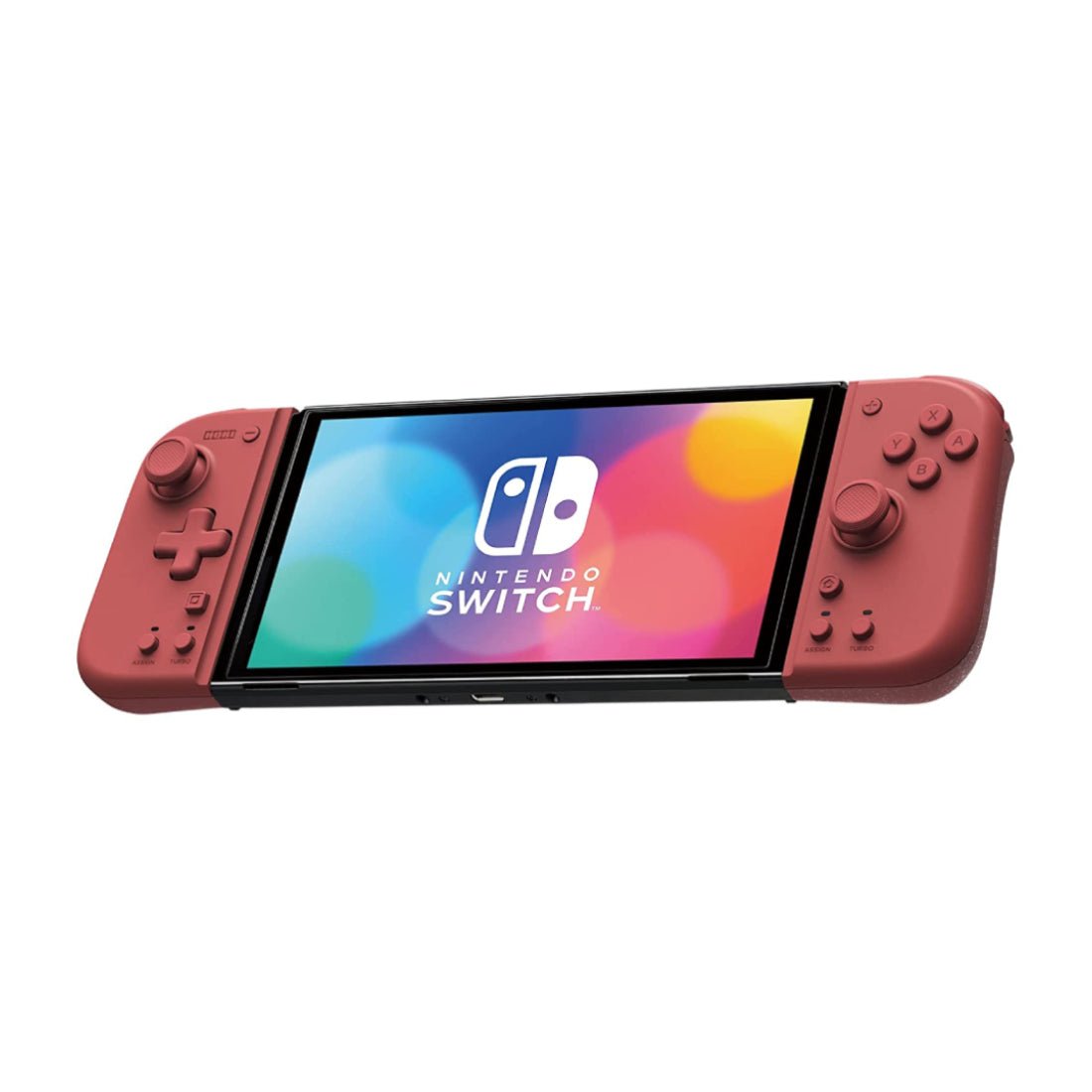 Hori Nintendo Switch Split Pad Compact - Apricot Red - وحدة تحكم Hori Nintendo Switch Split Pad Compact - Apricot Red - وحدة تحكم