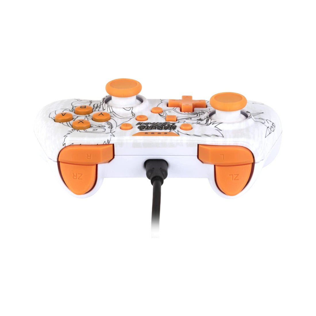 Konix Naruto Wired Nintendo Switch controller - White - أداة تحكم Konix Naruto Wired Nintendo Switch controller - White - أداة تحكم