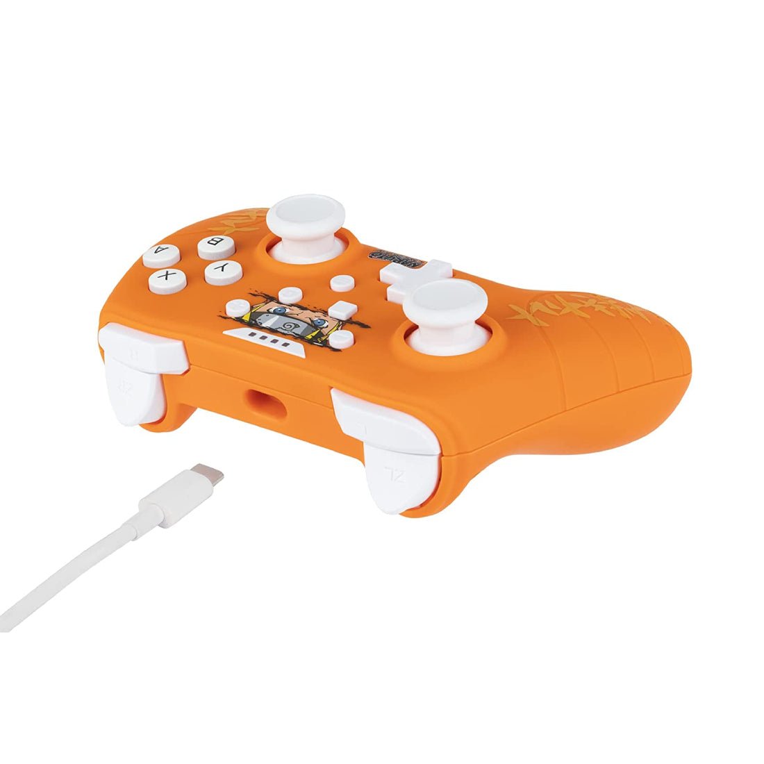 Konix Naruto Wired Nintendo Switch controller - Orange - أداة تحكم - Store 974 | ستور ٩٧٤