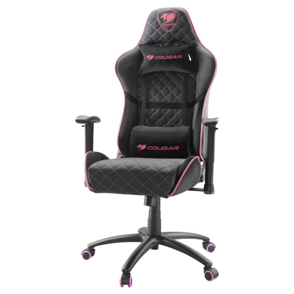Cougar Armor One Eva Gaming Chair - Black/Pink - كرسي - Store 974 | ستور ٩٧٤