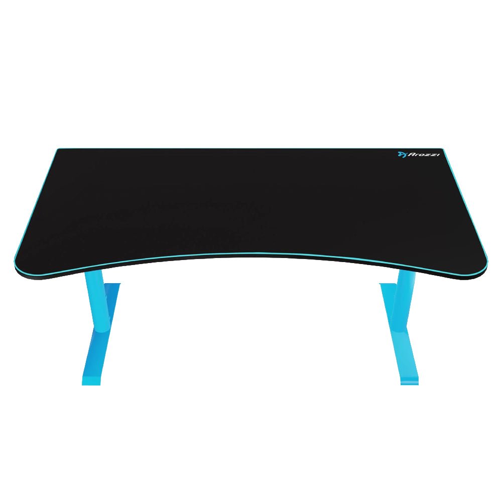 Arozzi Arena Gaming Desk - Blue - طاولة ألعاب - Store 974 | ستور ٩٧٤