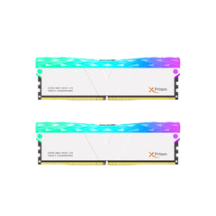 V-Color SCC Manta XPrism RGB 32GB (2x16GB) CL36 5600MHz DDR5 RAM - White - ذاكرة عشوائية