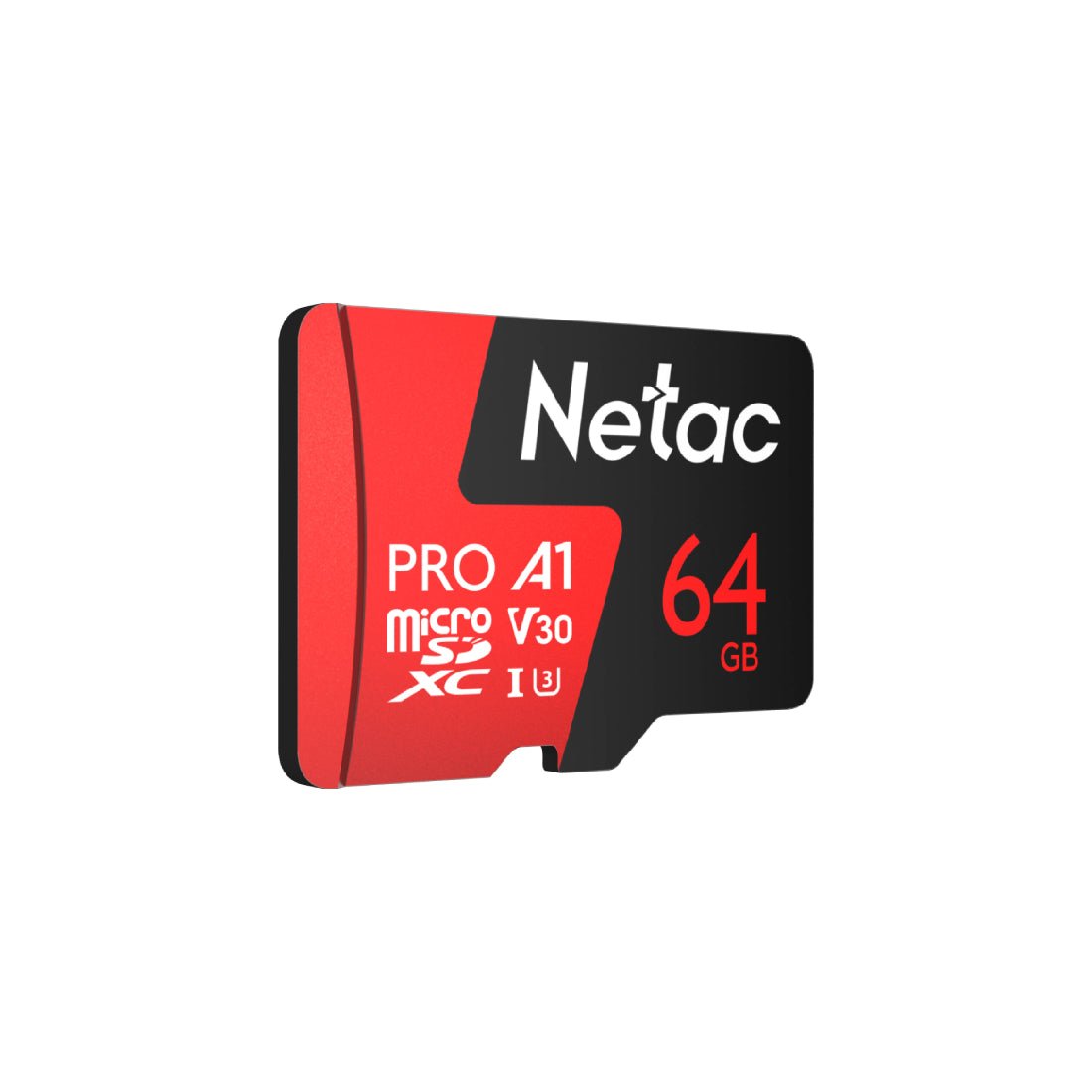 Netac P500 Extreme Pro 64GB 100/90 MB/s MicroSDXC - مساحة تخزين - Store 974 | ستور ٩٧٤