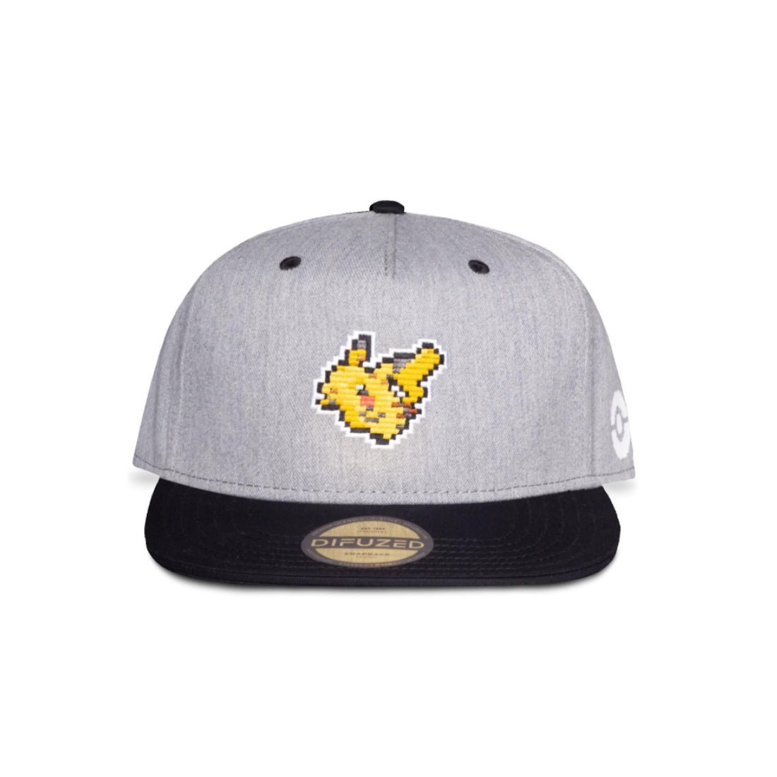 Difuzed Pokémon Pika Men's Snapback Cap - قبعة - Store 974 | ستور ٩٧٤