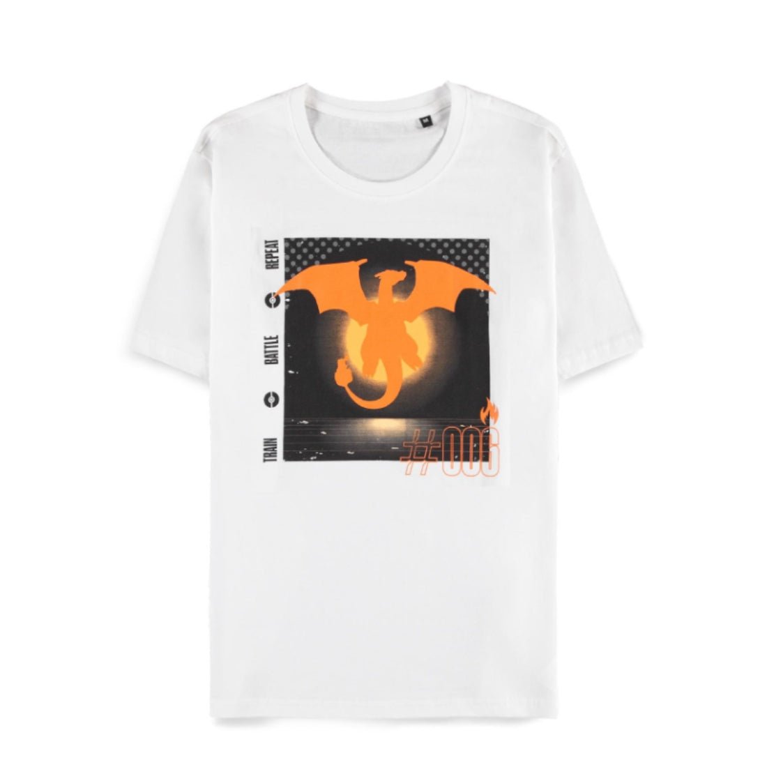 Difuzed Pokémon - Charizard Men's Short Sleeved T-shirt - S - تي-شيرت Difuzed Pokémon - Charizard Men's Short Sleeved T-shirt - S - تي-شيرت