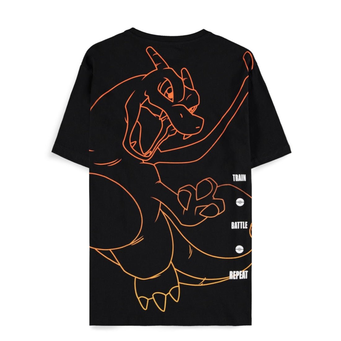 Difuzed Pokémon - Charizard Men's Short Sleeved T-shirt - L - تي-شيرت - Store 974 | ستور ٩٧٤