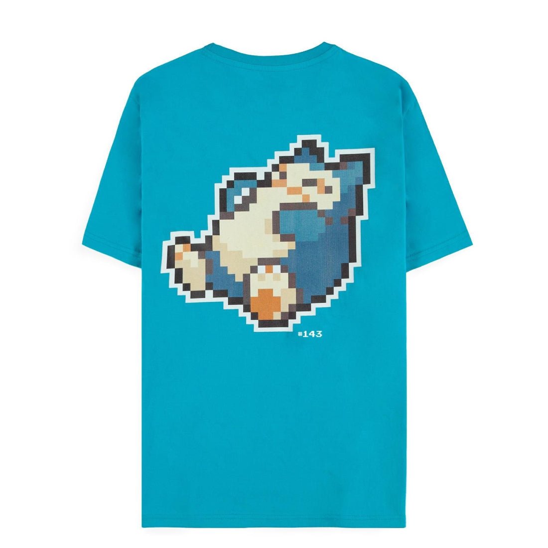 Difuzed Pokémon Pixel Snorlax - T-shirt - M - تي-شيرت - Store 974 | ستور ٩٧٤