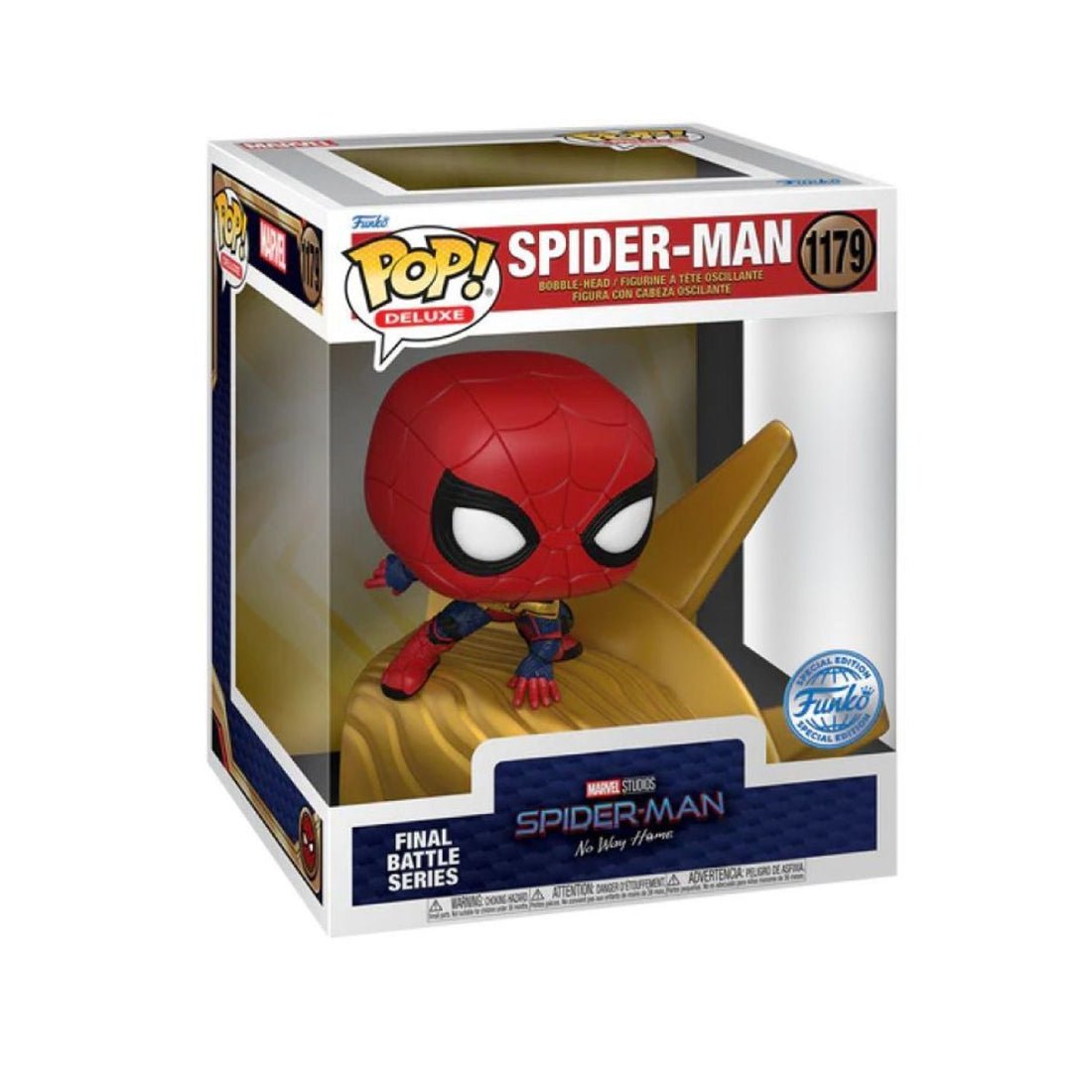 Funko Pop Deluxe! Marvel: Spider-Man No Way Home BTL - SM1 (Exc) #1179 - دمية - Store 974 | ستور ٩٧٤