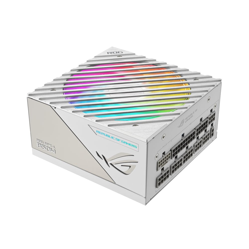 Asus ROG LOKI SFX-L 850W 80+ Platinum Fully Modular PSU - Platinum White Edition - مزود الطاقة - Store 974 | ستور ٩٧٤