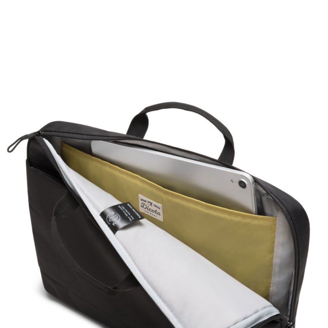 Dicota Motion Eco Slim Laptop Case 12 - 13.3” - Black - حقيبة لابتوب Dicota Motion Eco Slim Laptop Case 12 - 13.3” - Black - حقيبة لابتوب